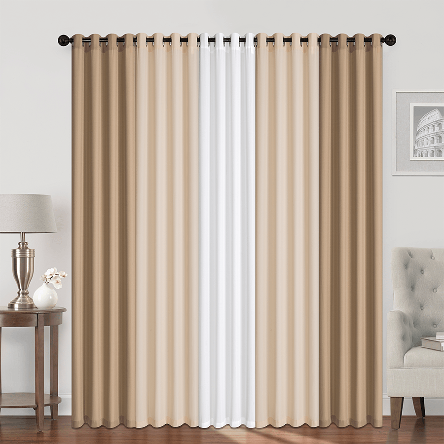 Bryndis Plain Set of 5 Curtains Bryndis Plain Set of 5 Curtains Mandaue Foam