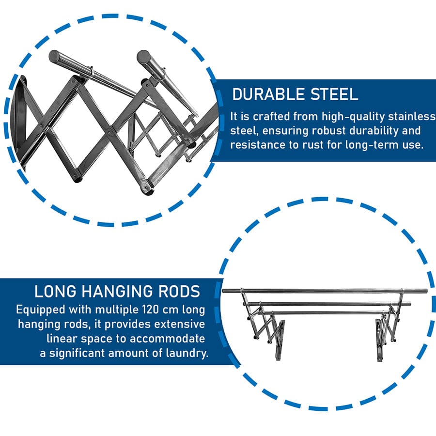 Byers Wall Mounted Drying Rack