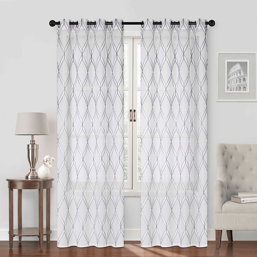 Byla Embroidered Curtain Byla Embroidered Curtain Mandaue Foam