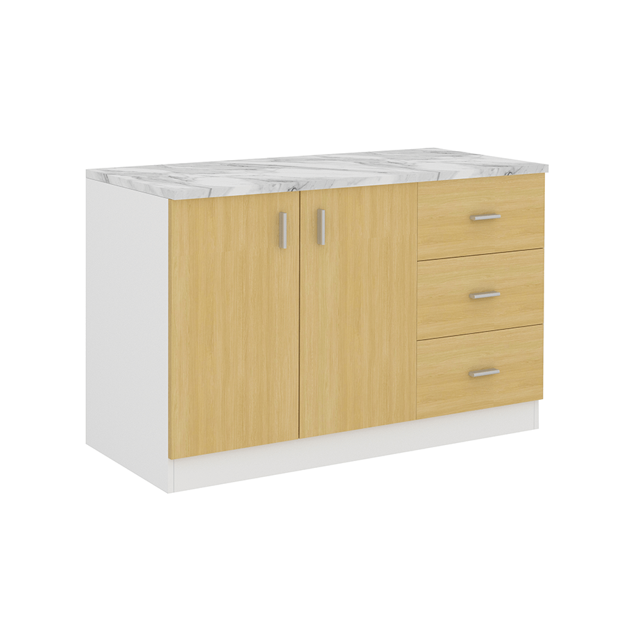 MORE CABELLO OPTIONS Cabello Base Cabinet 135cm Cabello Base Cabinet 135cm White + New Oak Mandaue Foam