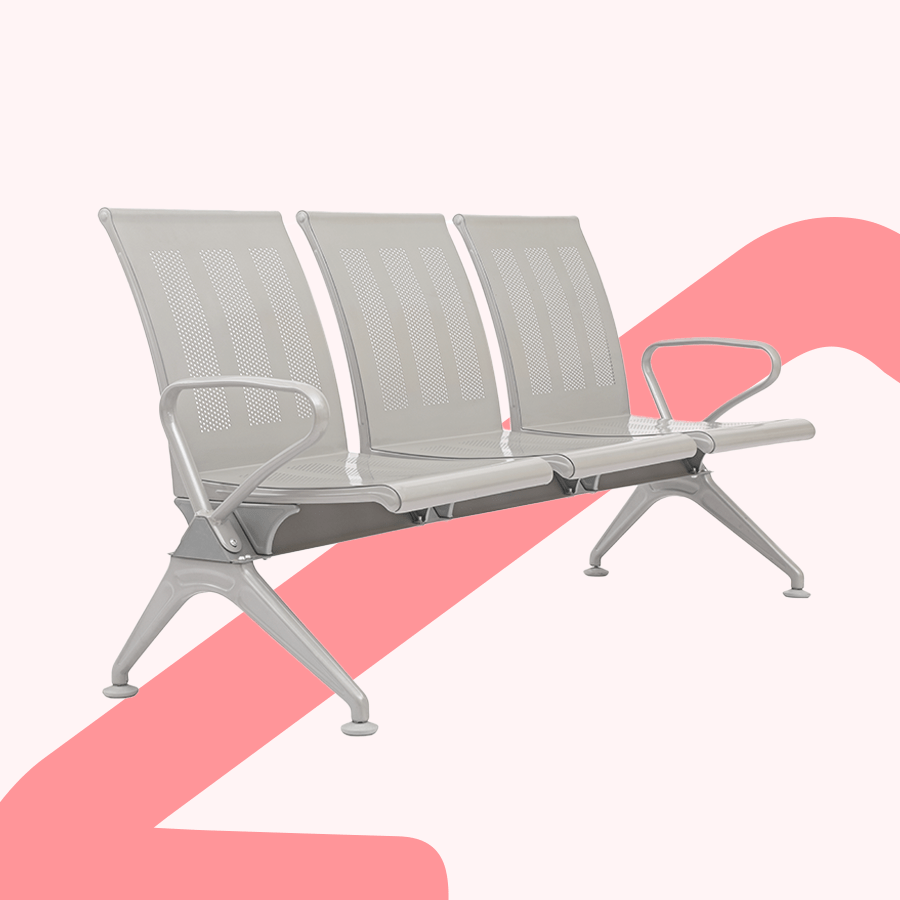 Calix 3 Seater Public Chair