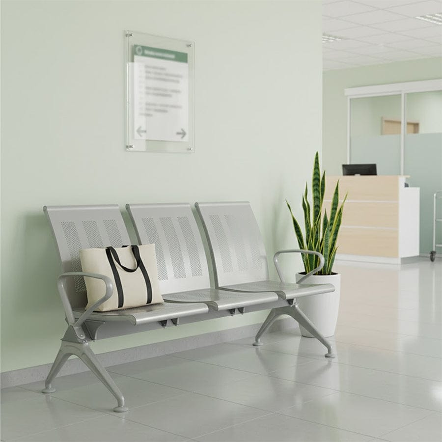 Calix 3 Seater Public Chair