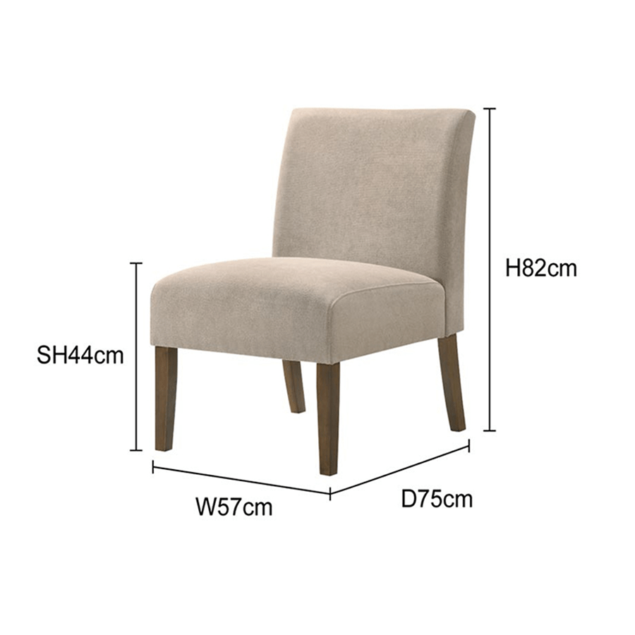 More option Camelo Slipper Chair Camelo Slipper Chair Mandaue Foam