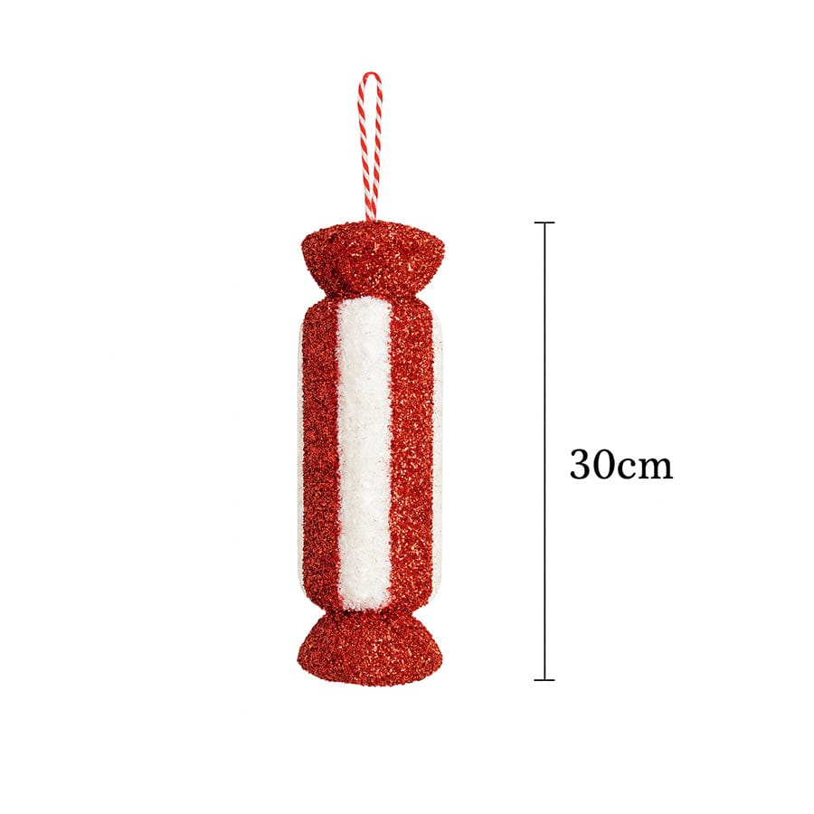 Candy Cylinder Hanging Ornament 30cm