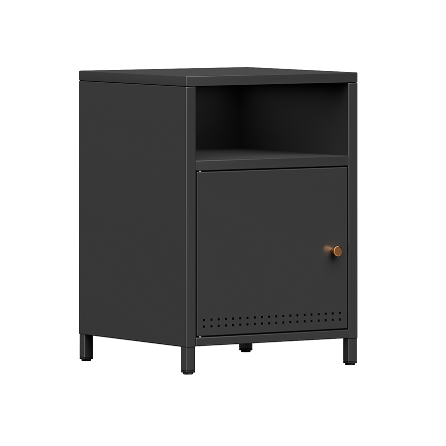 Carmine Nightstand Carmine Nightstand Black Mandaue Foam