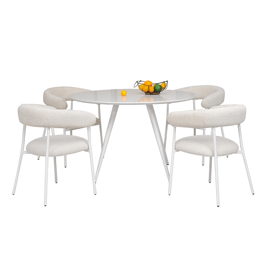 Carson 4 Seater Dining Set Carson 4 Seater Dining Set Mandaue Foam