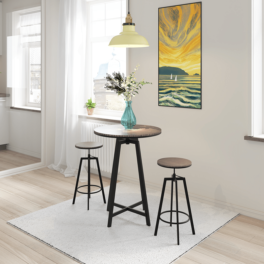 MORE CASIMIR OPTIONS Casimir Adjustable Bar Stool Casimir Adjustable Bar Stool Walnut Mandaue Foam