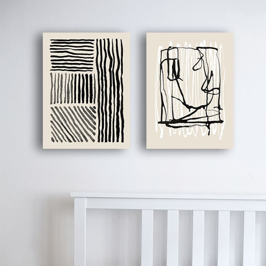 Cay Set of 2 Canvas Wall Art Cay Set of 2 Canvas Wall Art Mandaue Foam