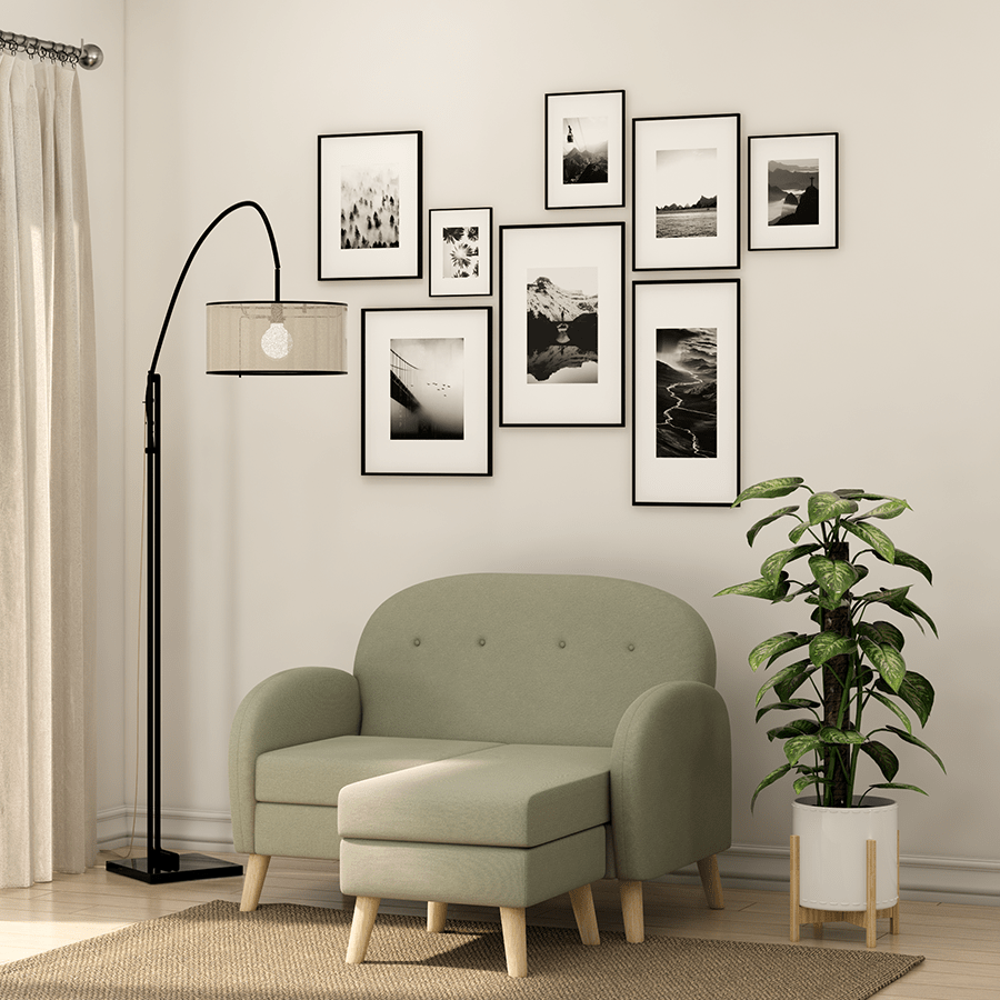 Cindy L-shape 2 Seat Sofa