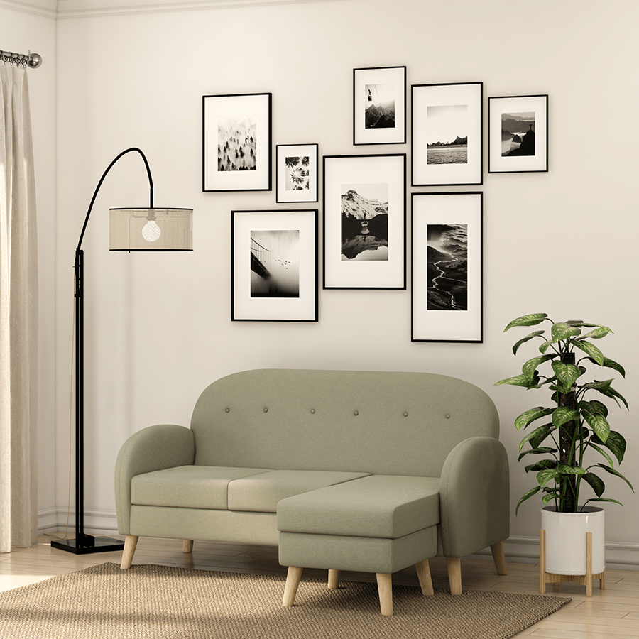 Cindy L-shape 3 Seat Sofa