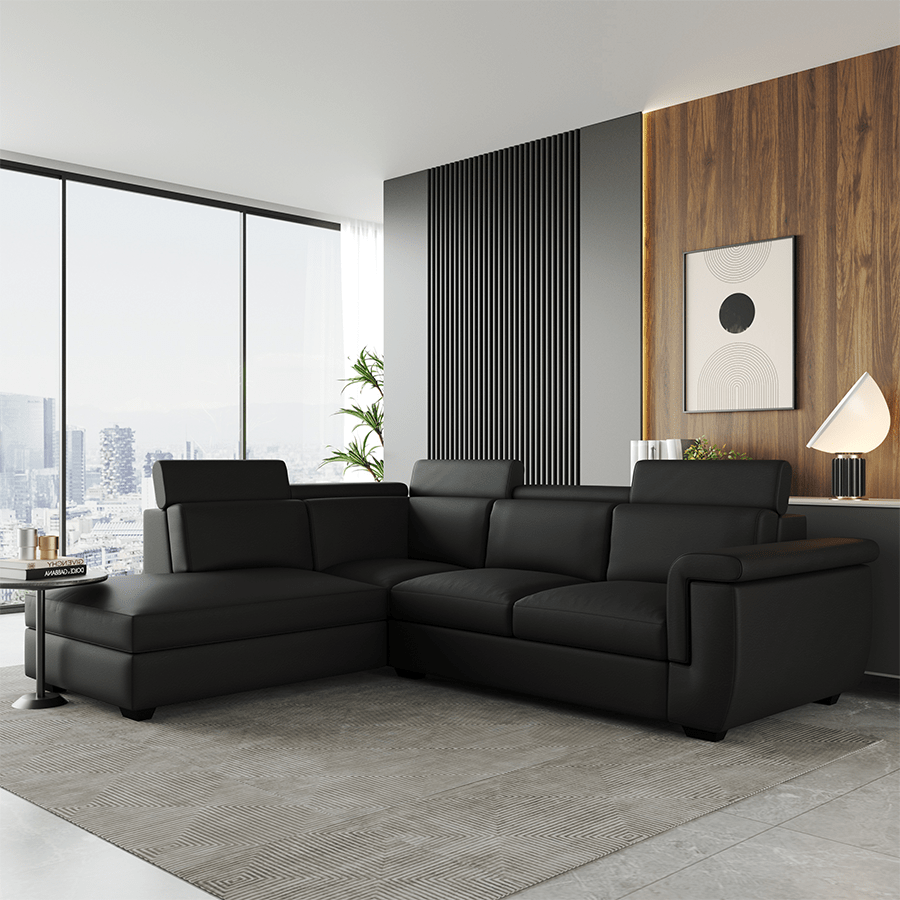 Clark Corner Sectional 4 Seat Left Open Sofa