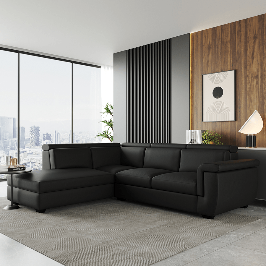 Clark Corner Sectional 4 Seat Left Open Sofa