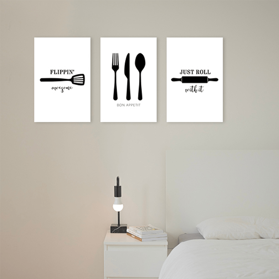Clas Set of 3 Canvas Wall Art Clas Set of 3 Canvas Wall Art Mandaue Foam