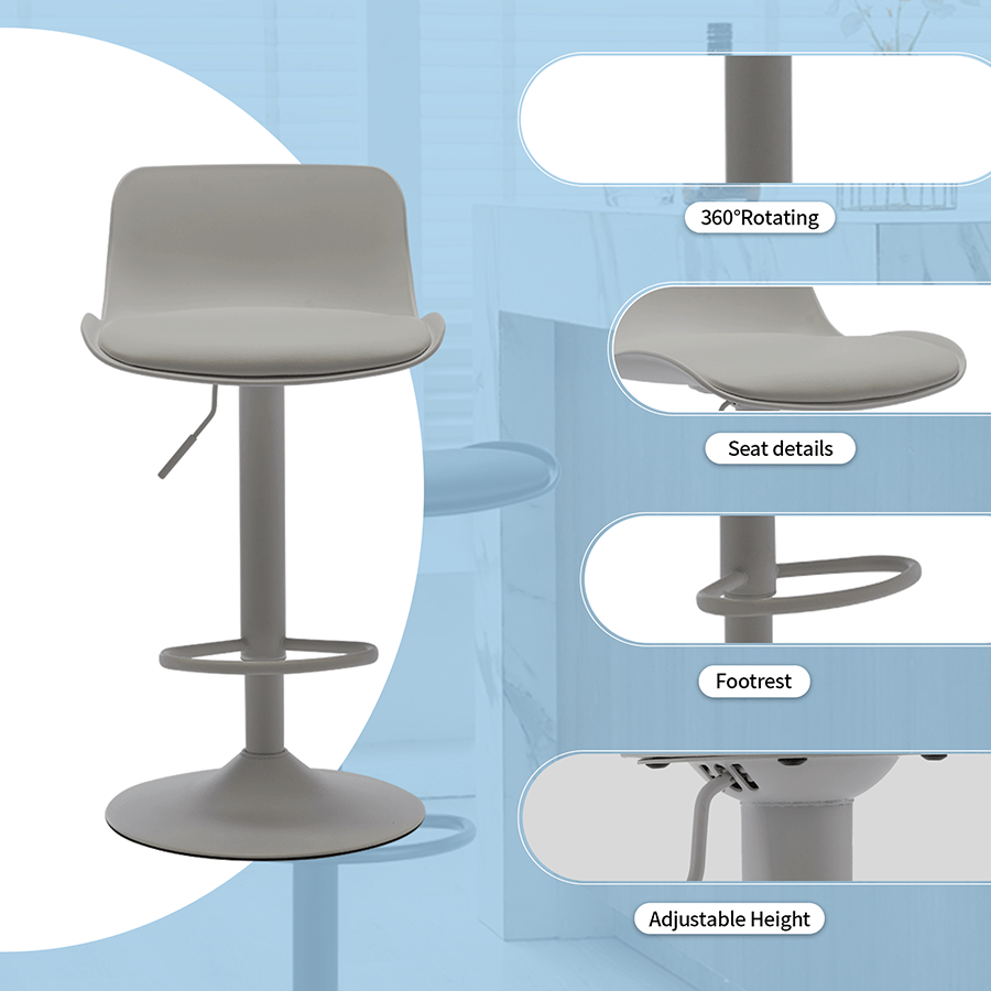 Clio Bar Chair with Cushion Clio Bar Chair with Cushion Mandaue Foam