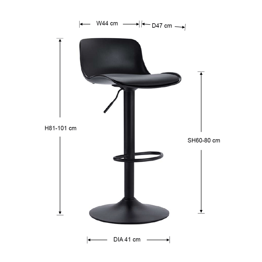 Clio Bar Chair with Cushion Clio Bar Chair with Cushion Mandaue Foam