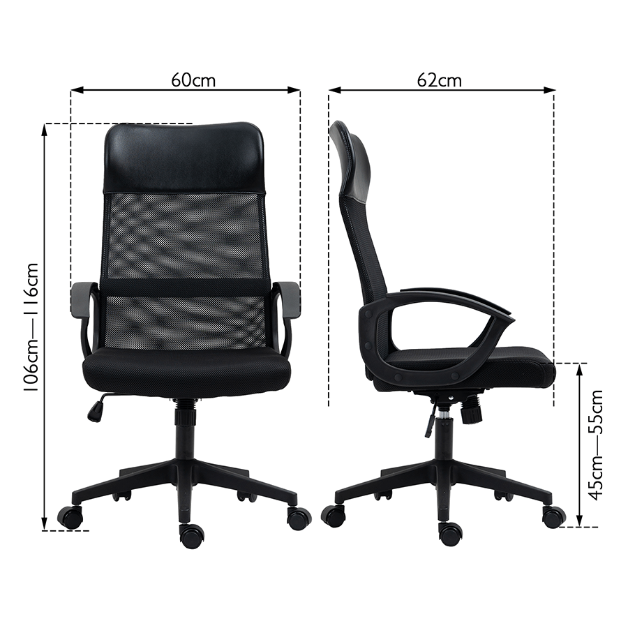 Clio High Back Office Chair Clio High Back Office Chair Mandaue Foam