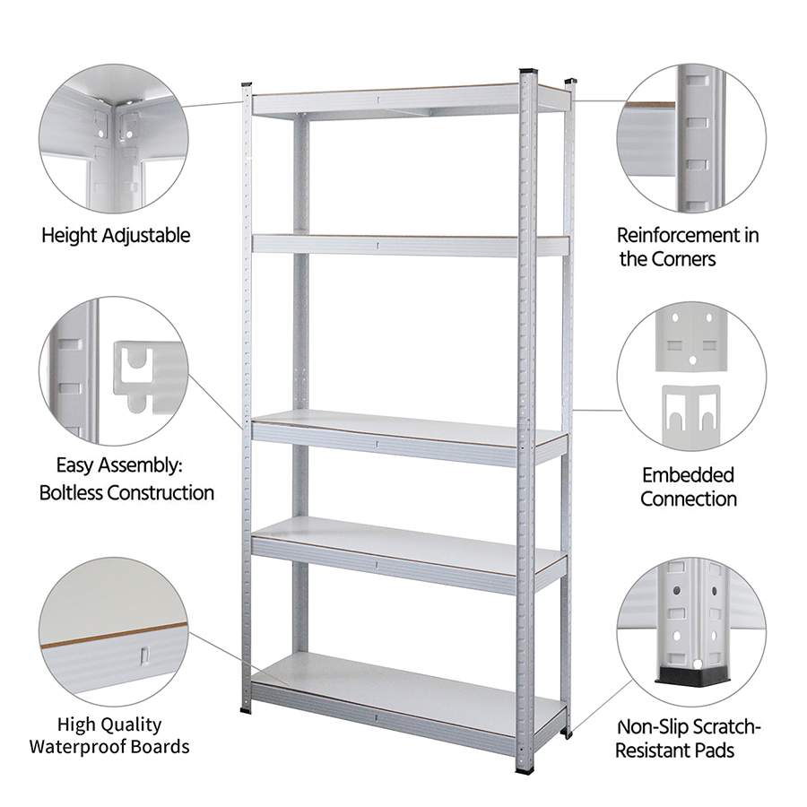 Colten 5 Tier Adjustable Rack Colten 5 Tier Adjustable Rack Mandaue Foam
