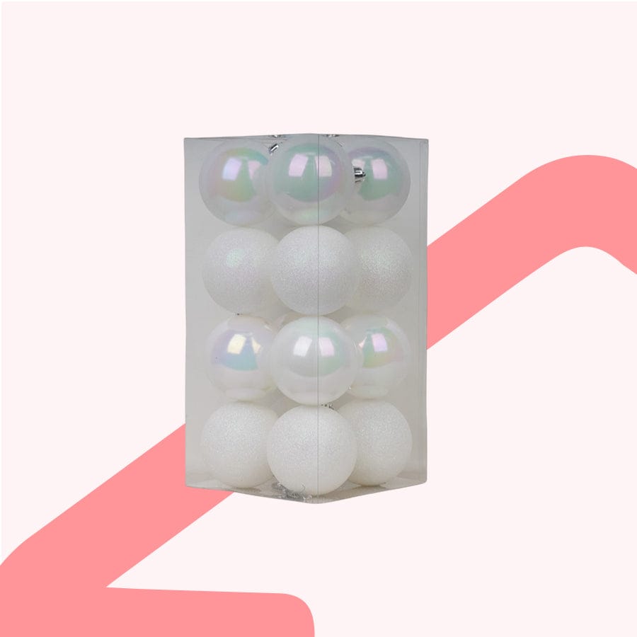 Comett White 8cm 16pc