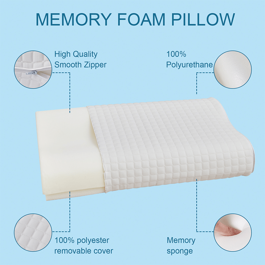 Contour Memory Foam Pillow