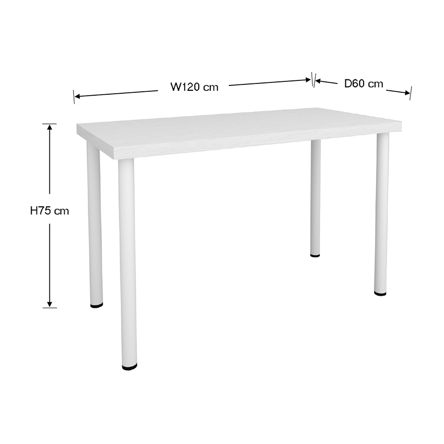 Coral Desk Coral Desk White Mandaue Foam