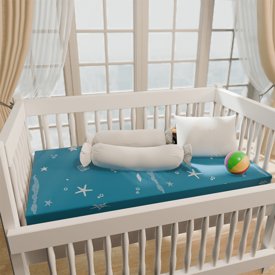 Crib Companion with Polyester Case Crib Companion with Polyester Case Mandaue Foam