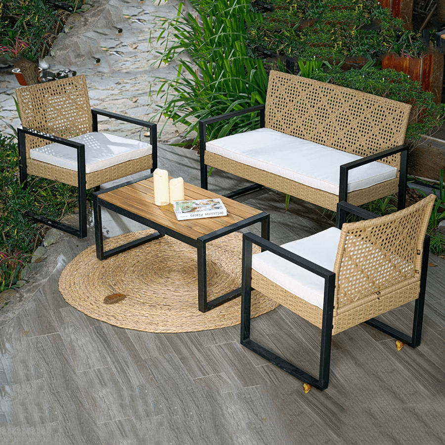 Daisy 211+1 Wicker Sofa Set Daisy 211+1 Wicker Sofa Set Mandaue Foam