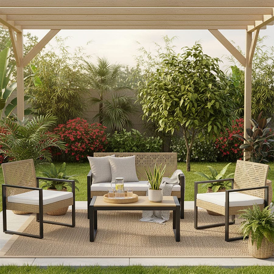 Daisy 211+1 Wicker Sofa Set