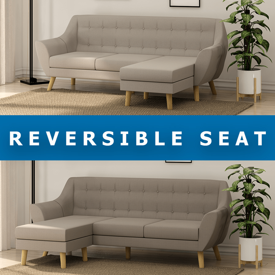 Daisy L-shape 3 Seat Sofa