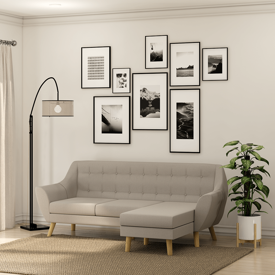 Daisy L-shape 3 Seat Sofa