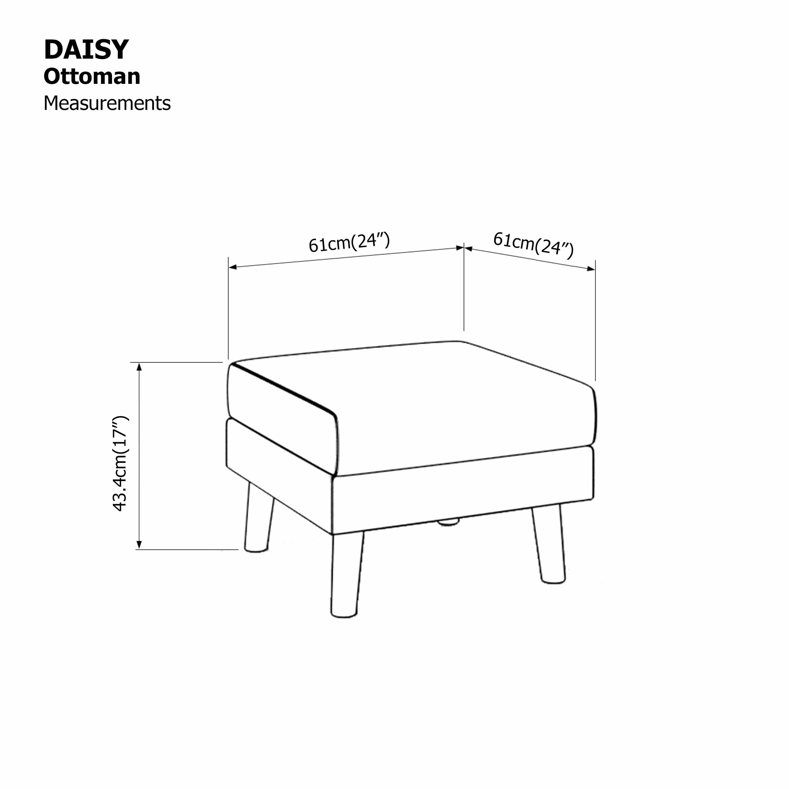 Daisy Ottoman