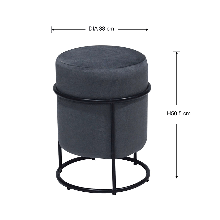 Dante Round Ottoman Dante Round Ottoman Mandaue Foam