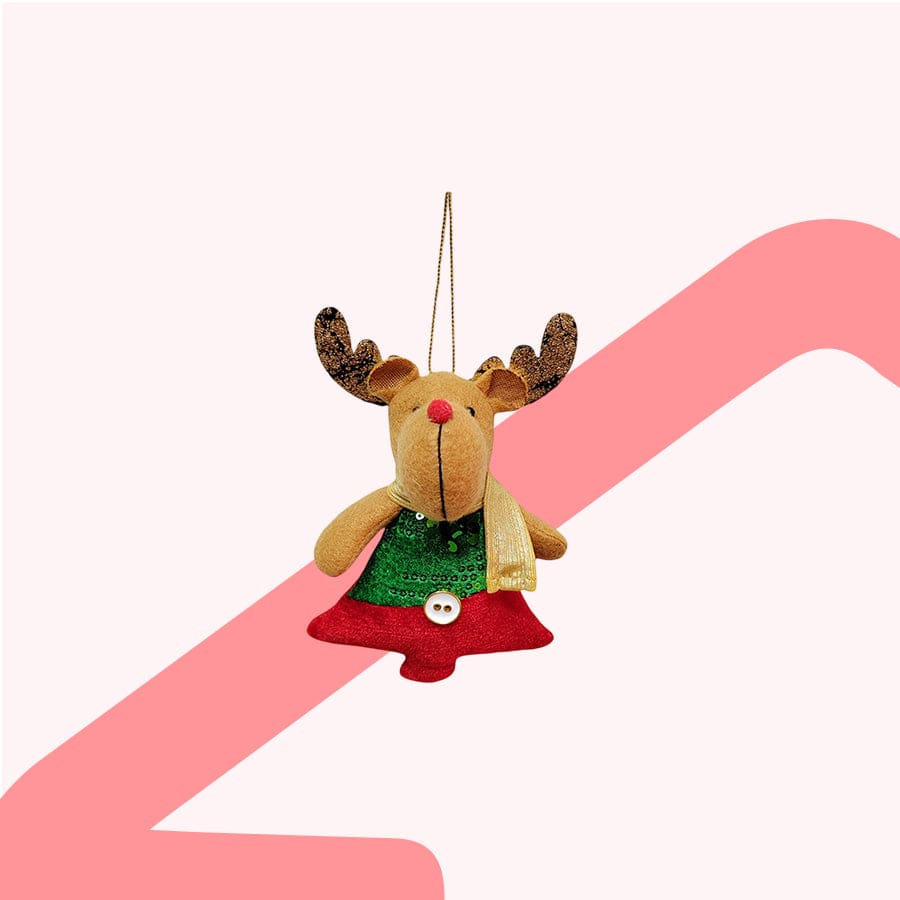 Dasher Hanging Reindeer 14cm