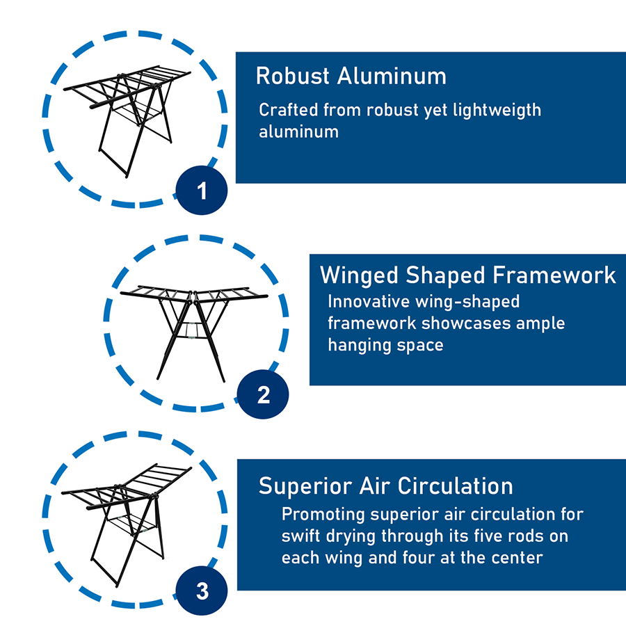 Delphine Laundry Drying Rack Delphine Laundry Drying Rack Mandaue Foam