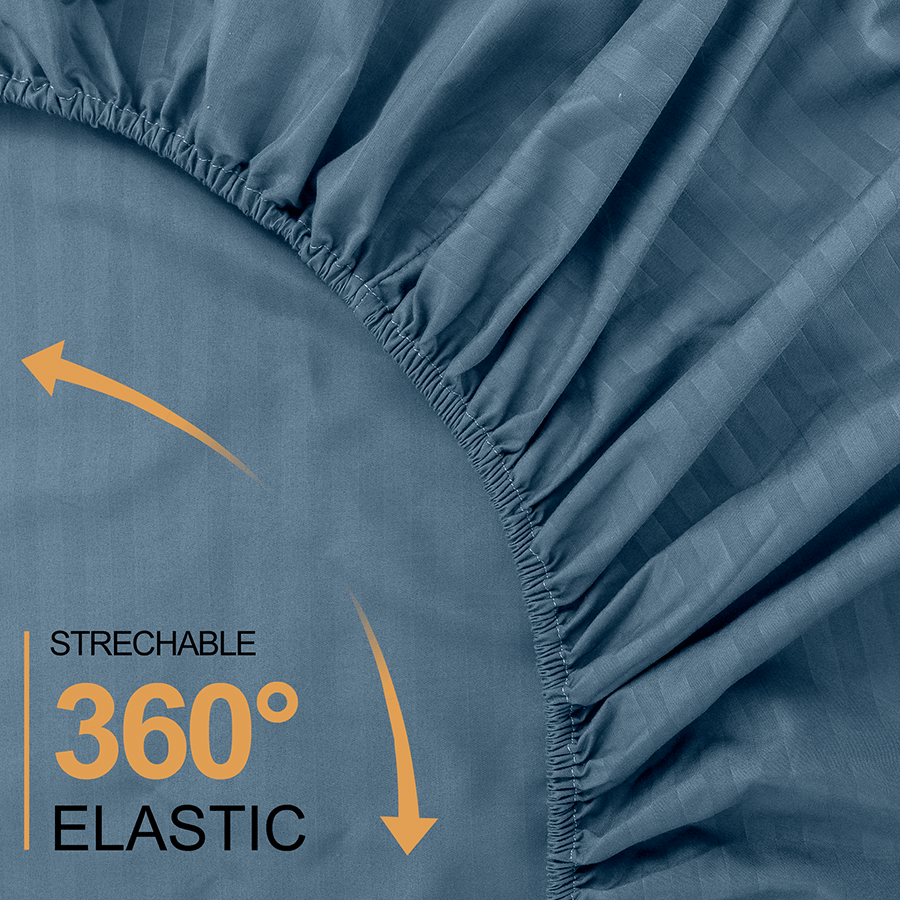 MORE DELUXE COOL GRAY LINEN OPTIONS Deluxe Cool Gray Plain 3pc Sheet Set Deluxe Cool Gray Plain 3pc Sheet Set Mandaue Foam