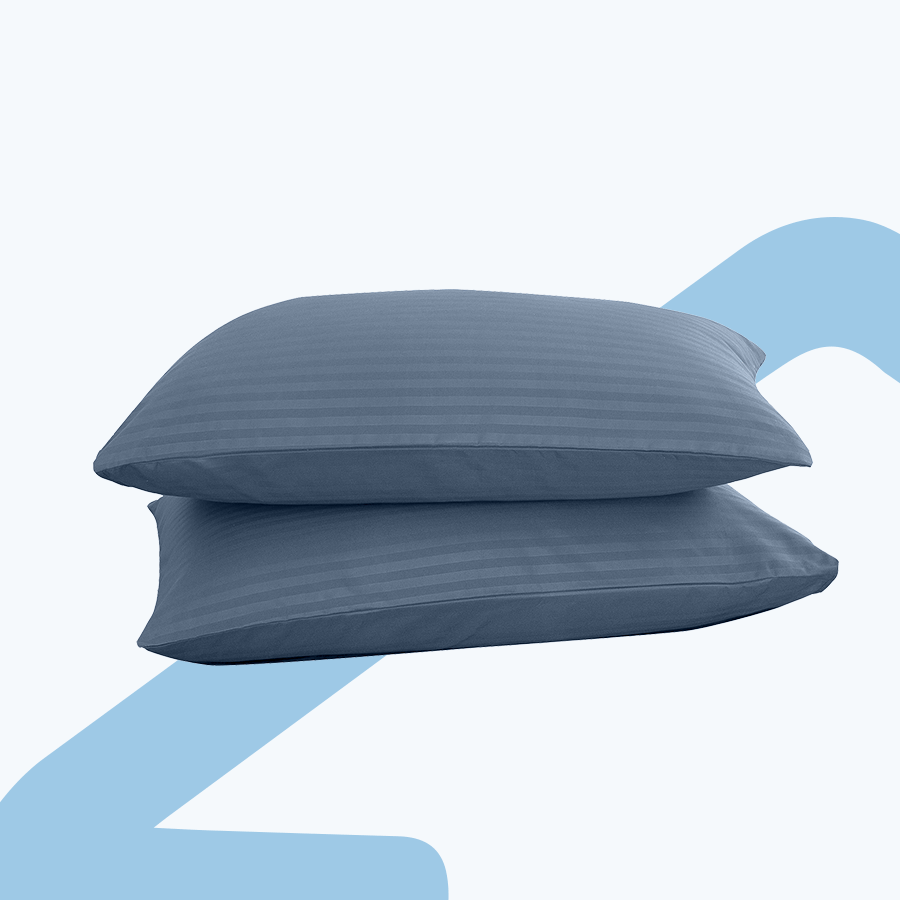 Deluxe Cool Gray Plain Pillowcases