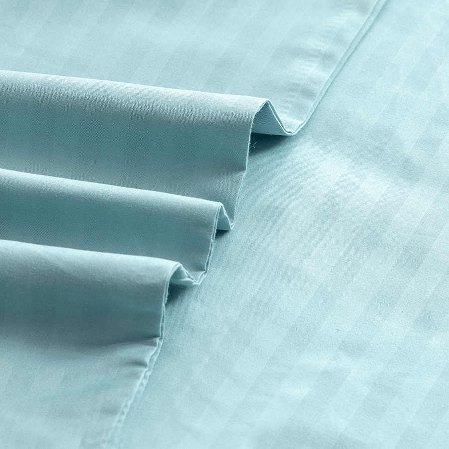 MORE DELUXE DUCK EGG LINEN OPTIONS Deluxe Duck Egg Plain 3pc Sheet Set Deluxe Duck Egg Plain 3pc Sheet Set Mandaue Foam