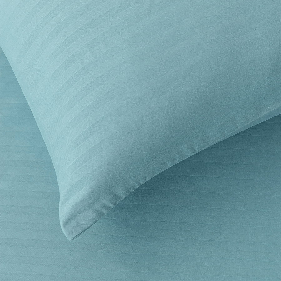 MORE DELUXE DUCK EGG LINEN OPTIONS Deluxe Duck Egg Plain 3pc Sheet Set Deluxe Duck Egg Plain 3pc Sheet Set Mandaue Foam