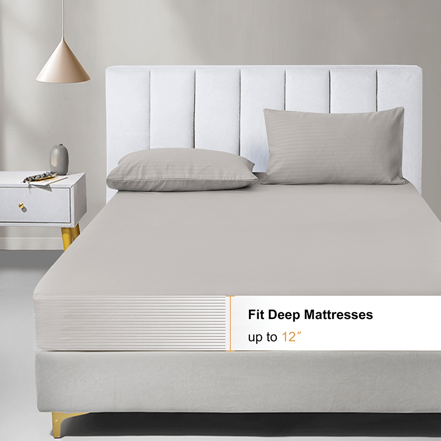MORE DELUXE EXPRESSO LINEN OPTIONS Deluxe Espresso Plain 3pc Sheet Set Deluxe Espresso Plain 3pc Sheet Set Mandaue Foam
