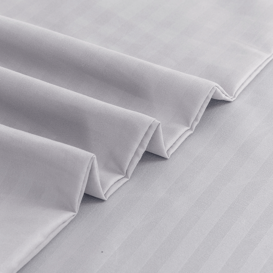 MORE DELUXE GRAY LINEN OPTIONS Deluxe Gray Plain 3pc Sheet Set Deluxe Gray Plain 3pc Sheet Set Mandaue Foam