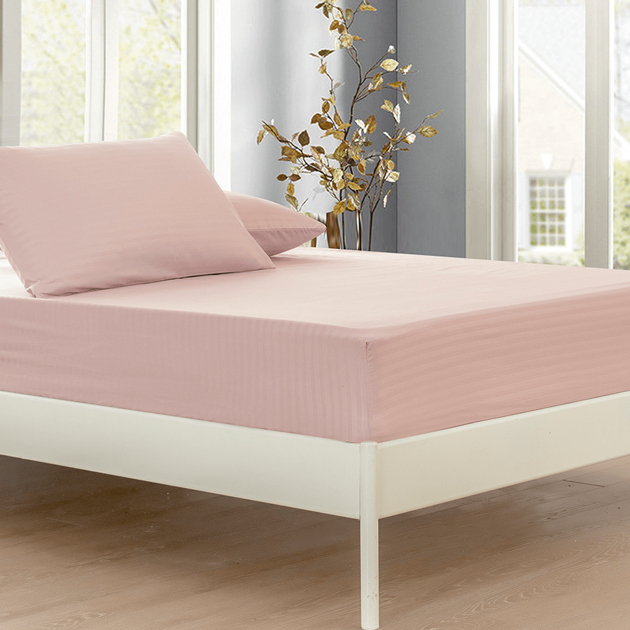 MORE DELUXE DUST LINEN OPTIONS Deluxe Rose Dust Plain 3pc Sheet Set Deluxe Rose Dust Plain 3pc Sheet Set Mandaue Foam