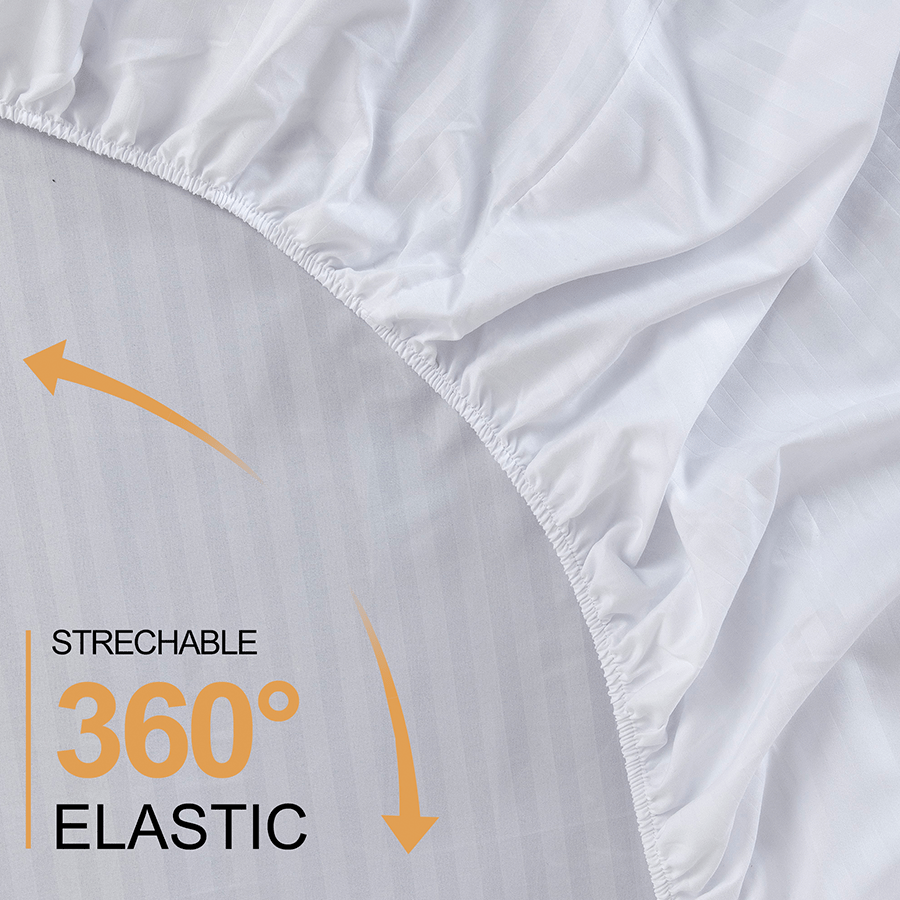 MORE DELUXE WHITE LINEN OPTIONS Deluxe White Plain Bed in A Bag Deluxe White Plain Bed in A Bag Mandaue Foam