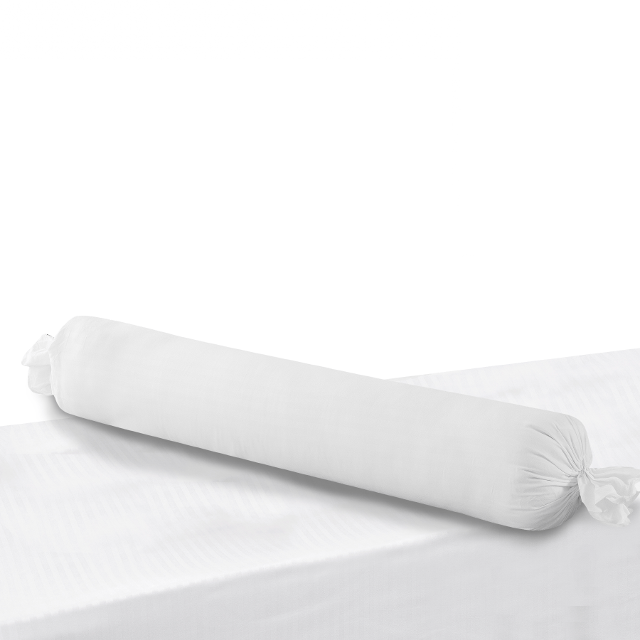 MORE DELUXE WHITE LINEN OPTIONS Deluxe White Plain Bolster Case Deluxe White Plain Bolster Case Mandaue Foam