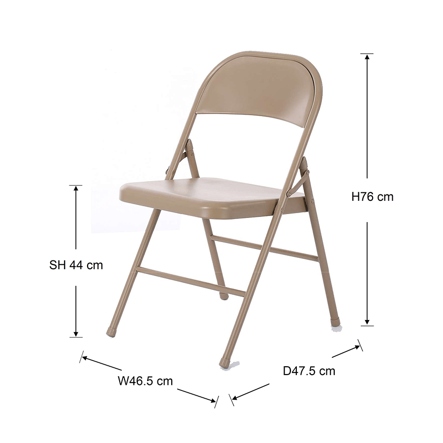 Dutton Metal Folding Chair Dutton Metal Folding Chair Mandaue Foam