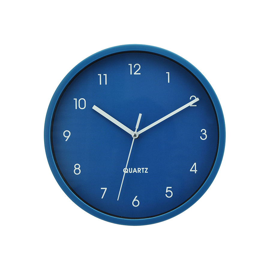 【公式サイト欠品中】BISLEY New WALL CLOCK [Blue] Laura Ashley Large Station Wall Clock Brookvale Dusky Seaspray
