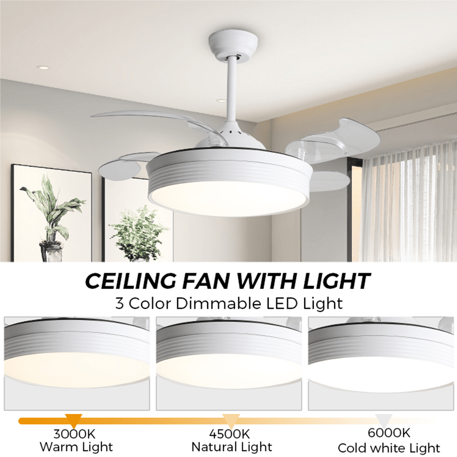 Eli Ceiling Fan + Retractable Blades Eli Ceiling Fan + Retractable Blades Mandaue Foam