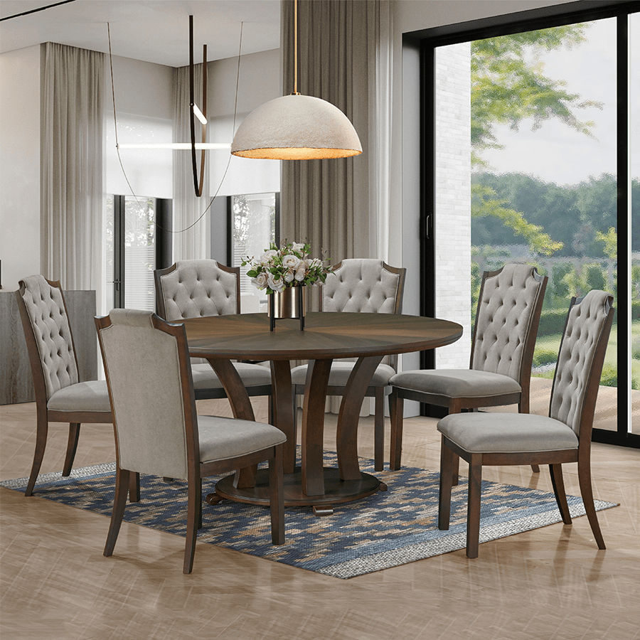 Elizabeth 6 Seater Dining Set Elizabeth 6 Seater Dining Set Mandaue Foam