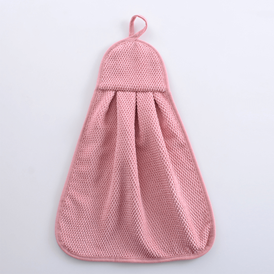 Ella Kitchen Towel with Loop Ella Kitchen Towel with Loop Pink Mandaue Foam