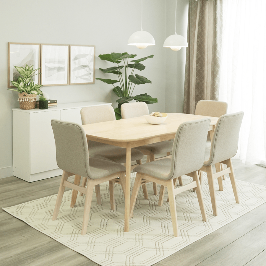 MORE ELLAND OPTIONS Elland 6 Seater Dining Table Elland 6 Seater Dining Table Mandaue Foam
