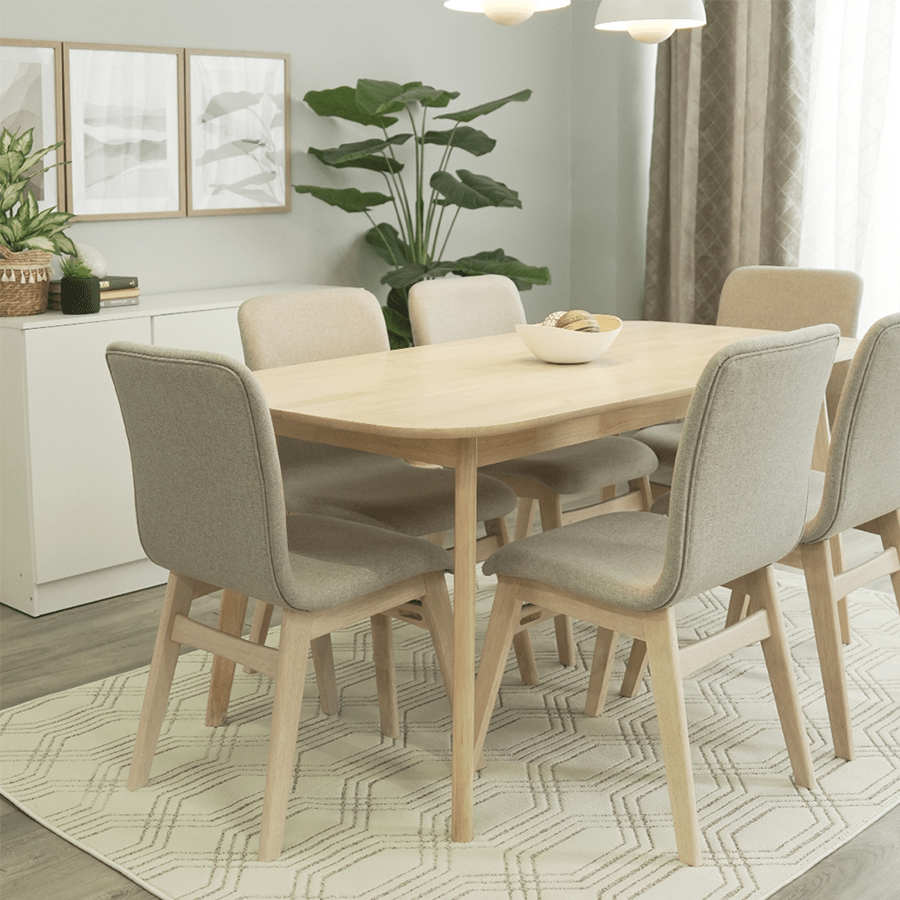 MORE ELLAND OPTIONS Elland 6 Seater Dining Table Elland 6 Seater Dining Table Mandaue Foam
