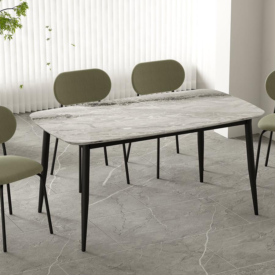 Ellie 6 Seater Dining Table Ellie 6 Seater Dining Table Beige Mandaue Foam